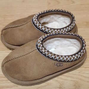UGG Kids Tan Slippers